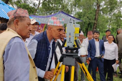 बुटवलमा जग्गा नापजाँचको काम शुरु