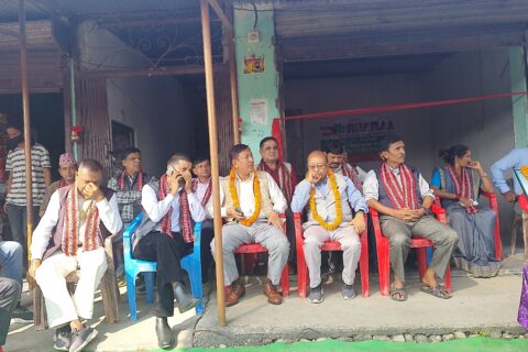 पाँच दलीय गठबन्धनको बुटवल १७ मा चुनाबी प्रचार प्रचार कार्यालयको उदघाटन