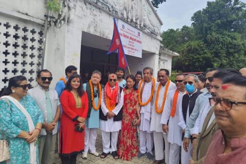 रुपन्देही-३ मा एमाले, जसपा र राप्रपा गठबन्धनका उम्मेदवार बोहाेराद्वारा उम्मेदवारी दर्ता