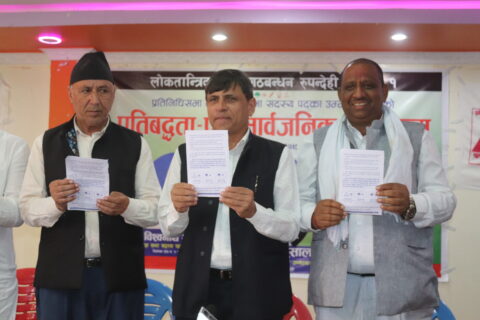 बुद्ध मावली देवदहलाइ केन्द्रमा राखेर विकासको नमुना क्षेत्र बनाउने : घनश्याम भुसालको प्रतिवद्धता