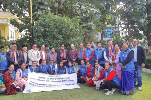 निर्वाचनमा खटिने लुम्बिनी प्रदेशका पर्यवेक्षकका लागि दुई दिने प्रशिक्षण