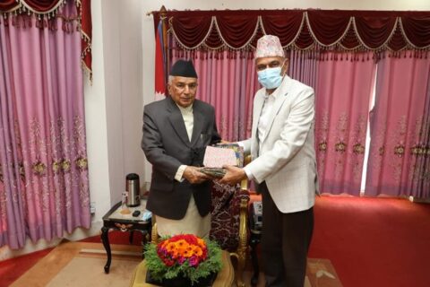 राष्ट्रपति पौडेल र बुटवल नगरप्रमुख पाण्डेयबीच भेटवार्ता, जितगढी उत्सवका लागि निमन्त्रणा