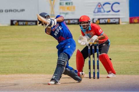 पानी परेपछि नेपाल र यूएईबीचको फाइनल खेल फेरि रोकियो, नेपालको उत्कृष्ट प्रदर्शन