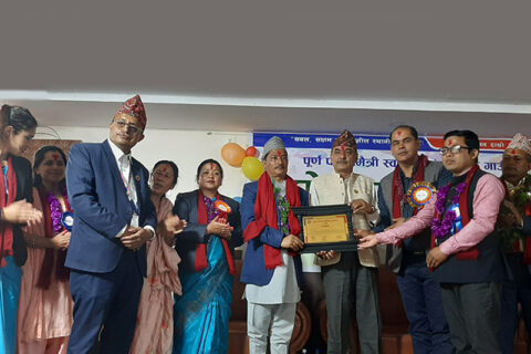 गुल्मीदरबार पोषणमैत्री स्वास्थ्य संस्थायुक्त गापा घोषणा