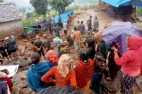 ओखलढुङ्गाको चम्पादेवी गाउँपालिकामा पहिरो : एकै परिवारका चारजनाको मृत्यु