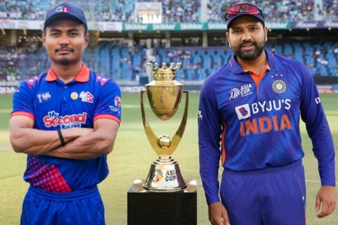 वर्षाले रोकिएको नेपाल भारतको खेल शुरु