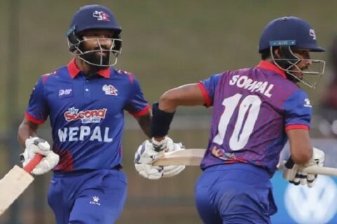 एसिया  कप:नेपालले भारतलाई दियो दुई सय ३१ रनको लक्ष्य