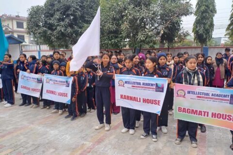 इन्टलेक्चुअल स्कूलमा खेल सप्ताह शुरू
