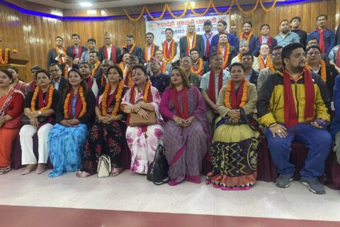 व्यवसायीका चुनौतीको सामना र हकहितको लागी बिपिनको नेतृत्व जरुरी: मणिकरत्न शाक्य