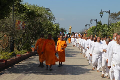 सकियो लुम्बिनीमा त्रिपिटक पाठ