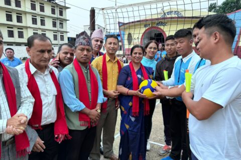 बुटवलमा आजदेखि अन्तरपालिका स्तरीय उपमेयर कप महिला भलिबल प्रतियोगिता सुरु