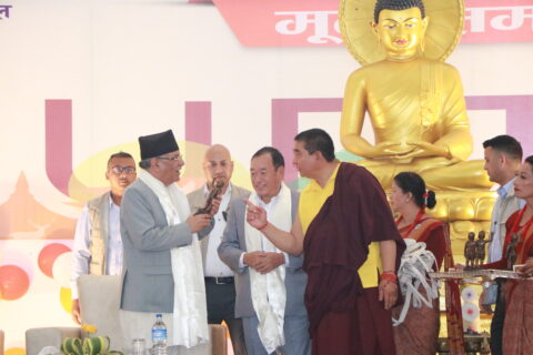 लुम्बिनीमा मनाइयो बुद्धजयन्ती