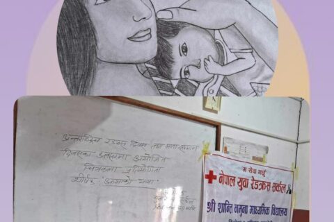 युवा रेडक्रस सर्कल शान्ति नमुना मा.वि तिलाेत्तको आयाेजनामा चित्रकला प्रतियाेता सम्पन्न