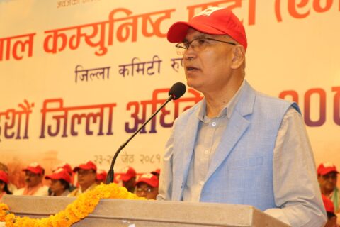 एमालेलाई निर्णायक राष्ट्रिय शक्ति बनाउन जरुरी छ : एमाले उपाध्यक्ष पौडेल
