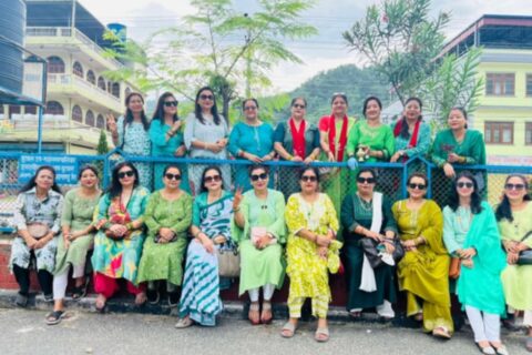 इनरह्वील क्लव अफ बुटवल वर्ष २४ को आयोजनामा वृक्षारोपण