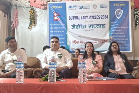 बुटवलमा जेसीज सप्ताह सुरु