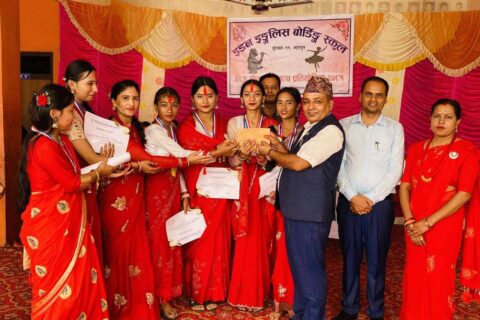 इडनमा तीज गीत तथा नृत्य प्रतियोगिता सम्पन्न