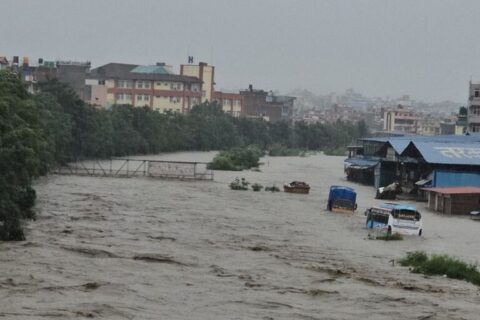 लगातारको वर्षाले विभिन्न ठाउँमा बाढी तथा डुबानको उच्च जोखिम