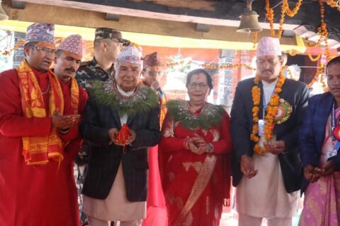 राष्ट्रपतिद्वारा जनताको सुख, शान्ति र मुलुकको समृद्धिको कामना