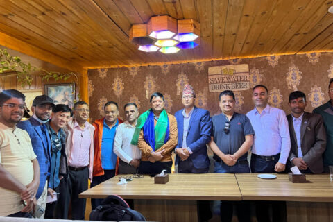 डेबिस कपमा भाग लिन बहराईन जान लागेका ज्ञवालीलाई बिदाई