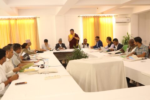 लुम्बिनी विकास काेषकाे बजेट परिषद बैठकद्धारा पारित