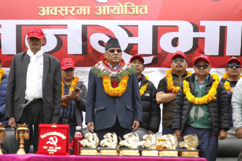 पुष्पकमल दाहाल ‘प्रचण्ड’ले ७५३ वटै पालिकामा सरकारविरुद्ध खबरदारीसभा आयोजना गर्ने घोषणा