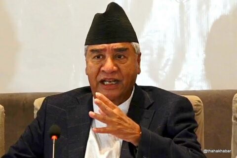प्रतिनिधिसभा विघटन असंवैधानिक,चुनावको वातावरण बनेको छैन : देउवा