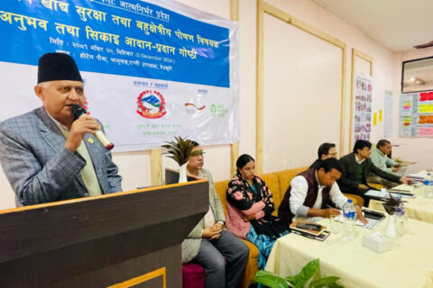 नागरिकको स्वास्थ्य र जीवनस्तर सुधार सरकारको उच्च प्राथमिकतामा स् मुख्यमन्त्री आचार्य
