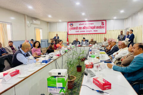 लुम्बिनीमा प्राथमिकताका क्षेत्रमा लगानी भित्र्याउन मुख्यमन्त्री आचार्यले बढाए सक्रियता