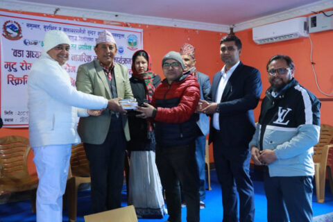 तिलोत्तमा ६मा‘वडाअध्यक्षसँग जेष्ठ नागरिक स्वास्थ्य कार्यक्रम’सम्पन्न