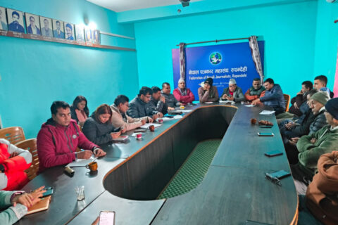  मिडिया हाउसलाई अझै बलियो बनाउनुपर्नेमा मिडियाकर्मीको जोड