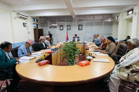 लुम्बिनी प्रदेश  मन्त्रिपरिषद बैठकले गर्यो यी चार निर्णय