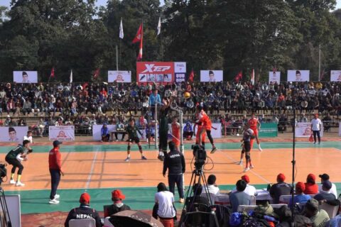 नेपाल पुलिस क्लब इन्डो–नेपाल रनिङ शिल्ड भलिबलको फाइनलमा