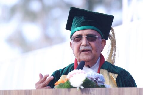 शिक्षा र स्वास्थ्य क्षेत्रलाई उन्नत बनाउन सरकार प्रयासरत छ : प्रधानमन्त्री ओली