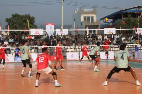 इन्डो–नेपाल भलिबलमा मणिमुकुन्द र गुजरात स्टेट विजयी