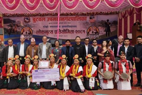 अन्तर विद्यालय लोक नृत्य प्रतियोगिता:  कान्ति मावि र एभरेष्ट बोर्डिङ स्कुल विजयी