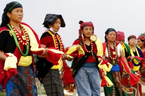 मगर संघ रुपन्देहीले माघे संक्रान्ति विशेष साँस्कृतिक कार्यक्रम गर्दै
