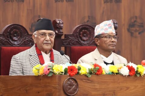 लुम्बिनी प्रदेशसभामा प्रधानमन्त्री ओलीको विशेष सम्बोधन