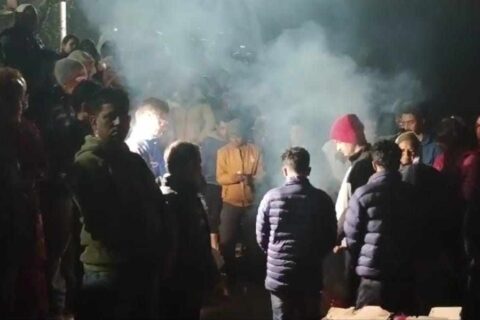 केआईआईटीमा शंकास्पद मृत्यु भएकी प्रकृति लम्सालको अन्त्येष्टि