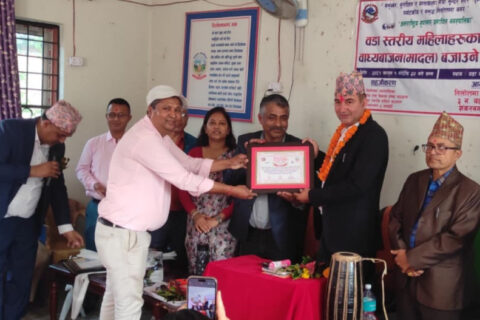 तिलोत्तमामा एक महिने बाध्यबादन तालिम सम्पन्न