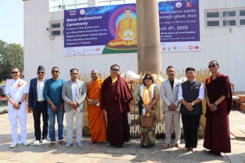 परराष्ट्रमन्त्री राणाले गरिन लुम्बिनी भ्रमण