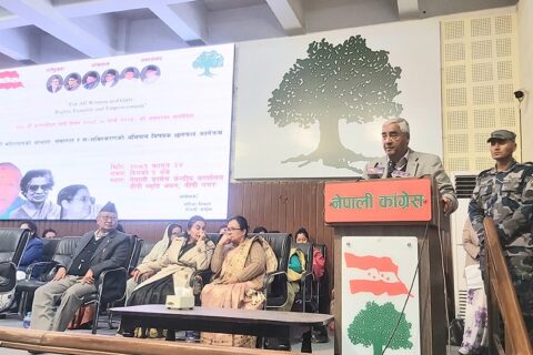 महिला अधिकारका सम्बन्धमा नेपाल अरू देशभन्दा अगाडि:शेरबहादुर देउवा