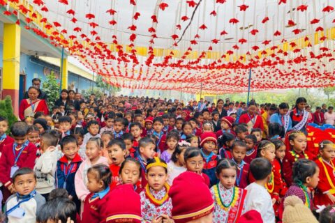 मदरल्याण्ड स्कुलमा पुरस्कार वितरण एवम सास्कृतिक कार्यक्रम सम्पन्न