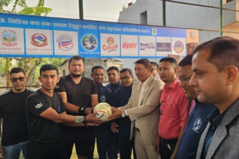साइन रेसुङ्गा कर्पोरेट तथा मिडियाकप फुटसल : सोमबार मिडिया कपसहित उपाधि भिडन्त