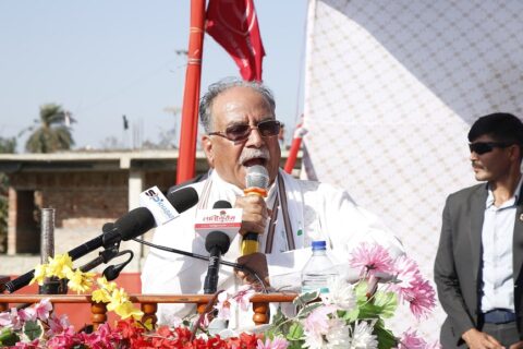 प्रतिगामी र प्रतिक्रियावादी शक्तिविरुद्ध लाखौं जनता सडकमा उत्रिनेछन् : प्रचण्ड