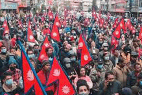 काठमाडौँमा आज गणतन्त्रवादी र राजतन्त्रवादीको छुट्टा-छुट्टै प्रदर्शन