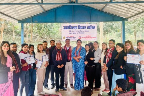 बुटवलमा उद्यमशिलता विकास तालिम सम्पन्न