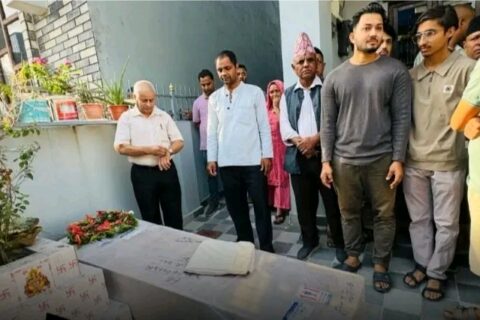 जम्मु-कश्मीरमा मारिएका सुदीपको शव बुटवल ल्याइयो