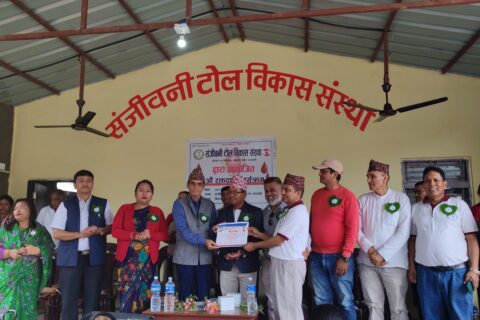 बुटवल देविनगर स्थित संजिवनी टोल विकास संस्थाको ११औ रक्तदान