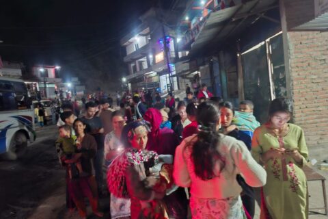जाजरकोट भुकम्प: चर्किएका घरहरू भत्किए, मानवीय क्षती नभएको